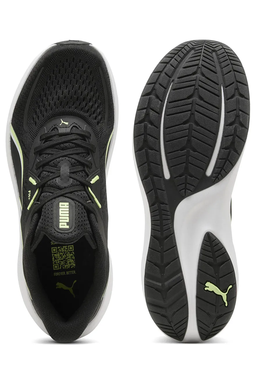 Scarpe da running nere leggere con suola ammortizzata Puma Skyrocket Lite 2
