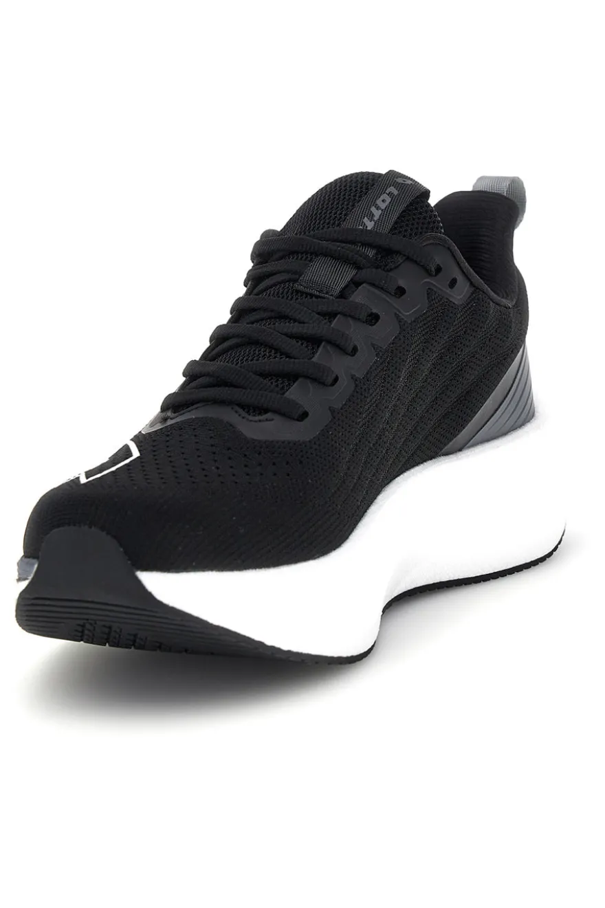 Scarpe da running nero con lacci e mesh traspirante Lotto Speedride 700 III