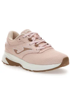 Scarpe da running rosa in mesh con suola bianca Joma Meta Lady 2529