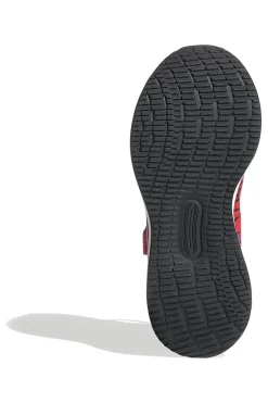 Scarpe da running rosse con grafica Spider-Man e chiusura a strappo Adidas Runfalcon Spiderman EL C