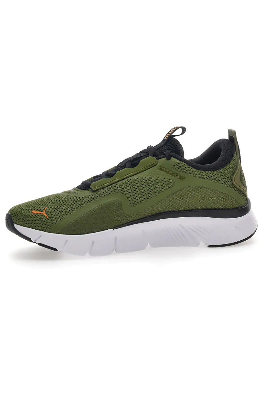 Scarpe da Running Verde Militare in Mesh Puma Flex Focus Lite