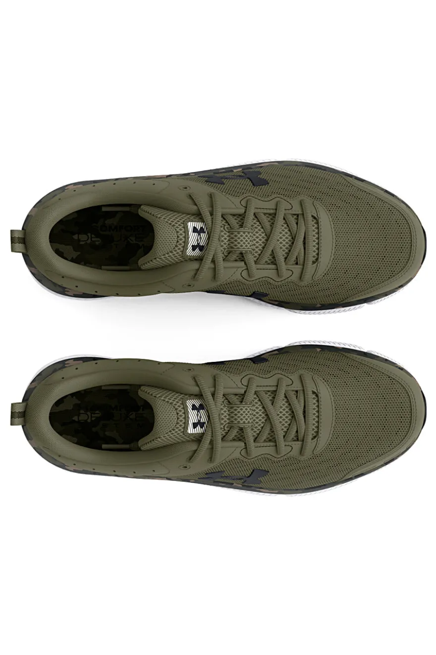 Scarpe da Running Verdi UNDER AMOUR Charged Assert 10 Camo