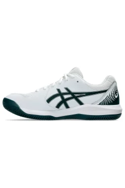 Scarpe da Tennis Bianche e Verdi ASICS GEL-DEDICATE 8 CLAY