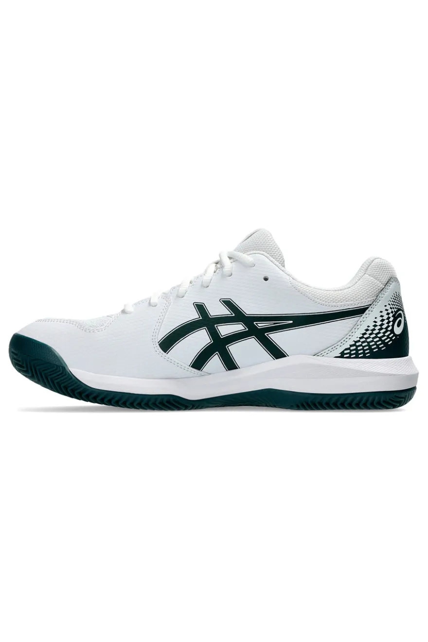 Scarpe da Tennis Bianche e Verdi ASICS GEL-DEDICATE 8 CLAY