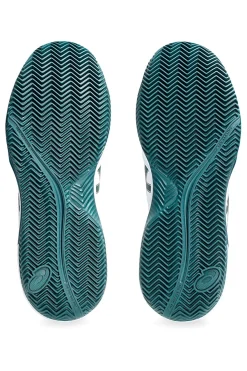 Scarpe da Tennis Bianche e Verdi ASICS GEL-DEDICATE 8 CLAY