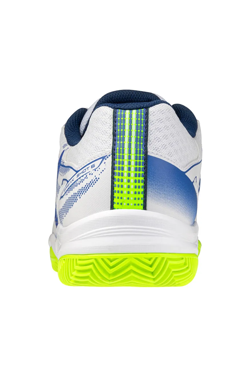 Scarpe da tennis bianche con suola clay Mizuno Break Shot 5 CC