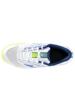 Scarpe da tennis bianche con suola clay Mizuno Break Shot 5 CC