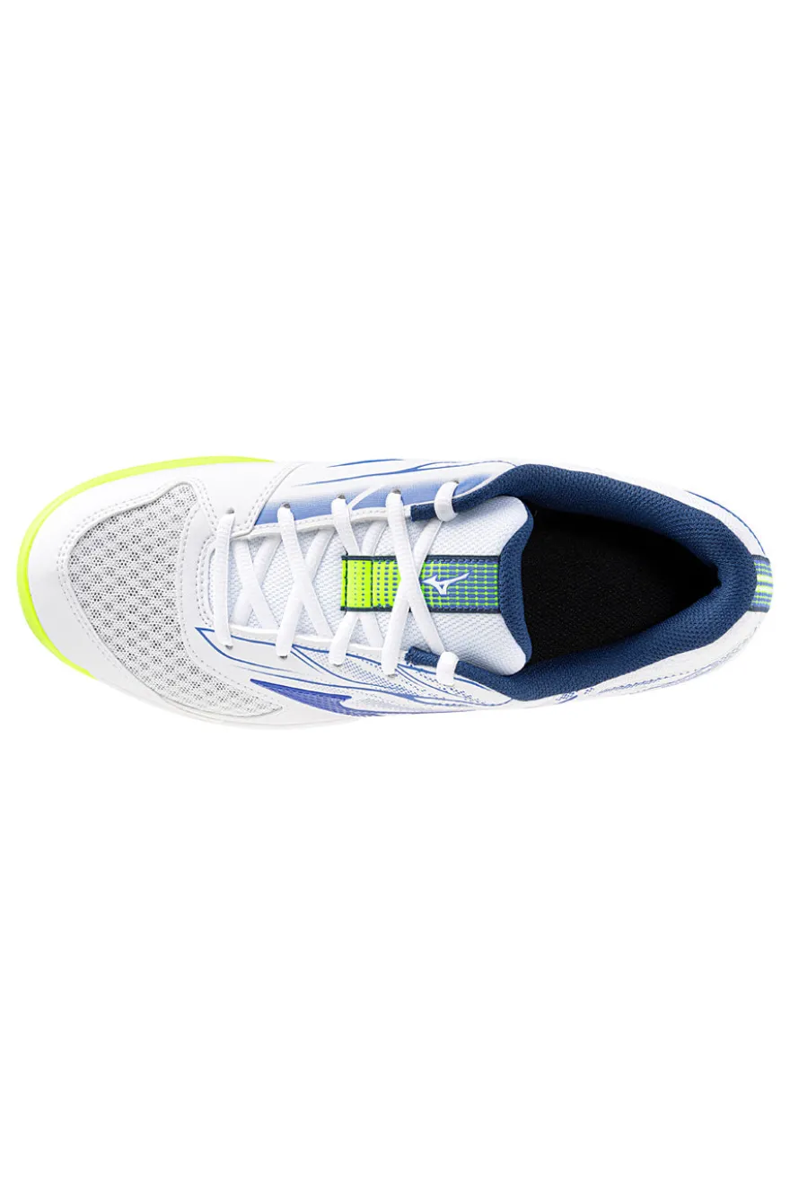 Scarpe da tennis bianche con suola clay Mizuno Break Shot 5 CC