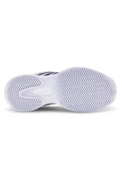 Scarpe da tennis bianche con inserti viola K-swiss Court Express 2 Clay