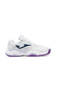 Scarpe da tennis bianco con inserti viola traspiranti Joma Master 1000 2602