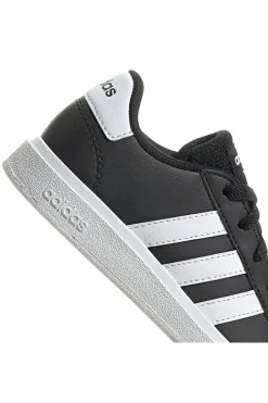 Scarpe da tennis Nere e Bianche Adidas Grand Court Lifestyle Lace-Up