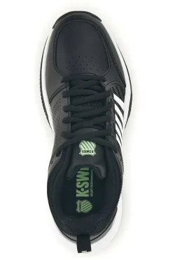 Scarpe da tennis nere in mesh traspirante K-swiss Court Express 2 Clay