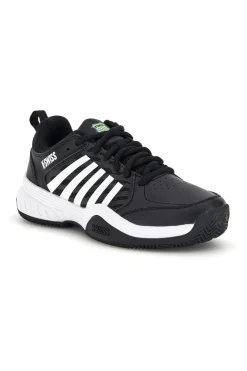 Scarpe da tennis nere in mesh traspirante K-swiss Court Express 2 Clay