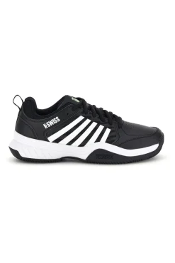 Scarpe da tennis nere in mesh traspirante K-swiss Court Express 2 Clay