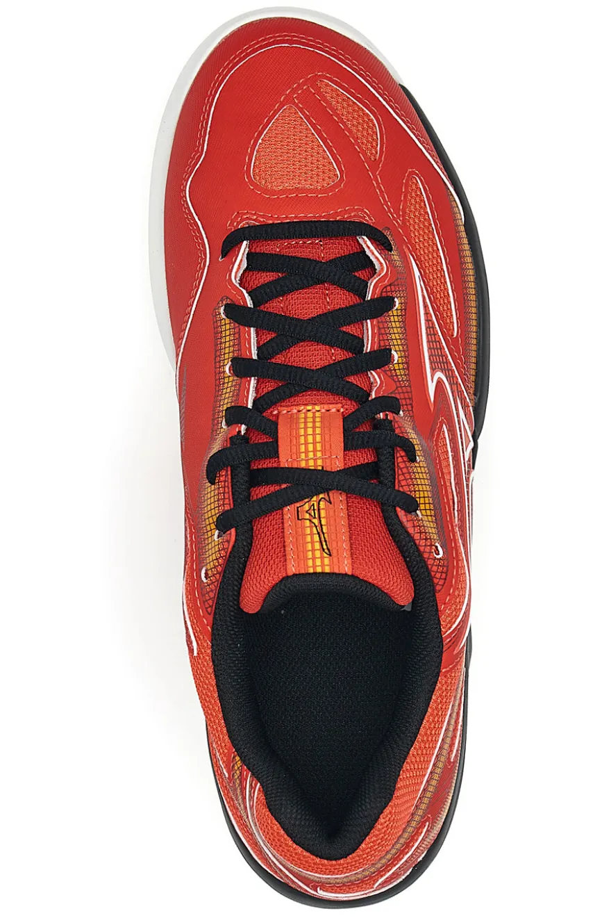 Scarpe da Tennis Rosse Mizuno Breack Shot 4 CC