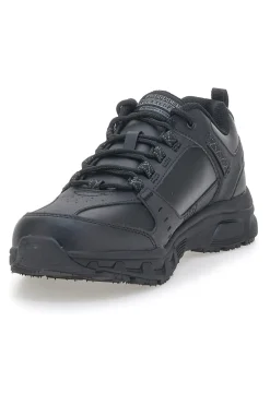 Scarpe da Trail Nere con Tomaia in Pelle SKECHERS Relaxed Fit: Oak Canyon - Redwick