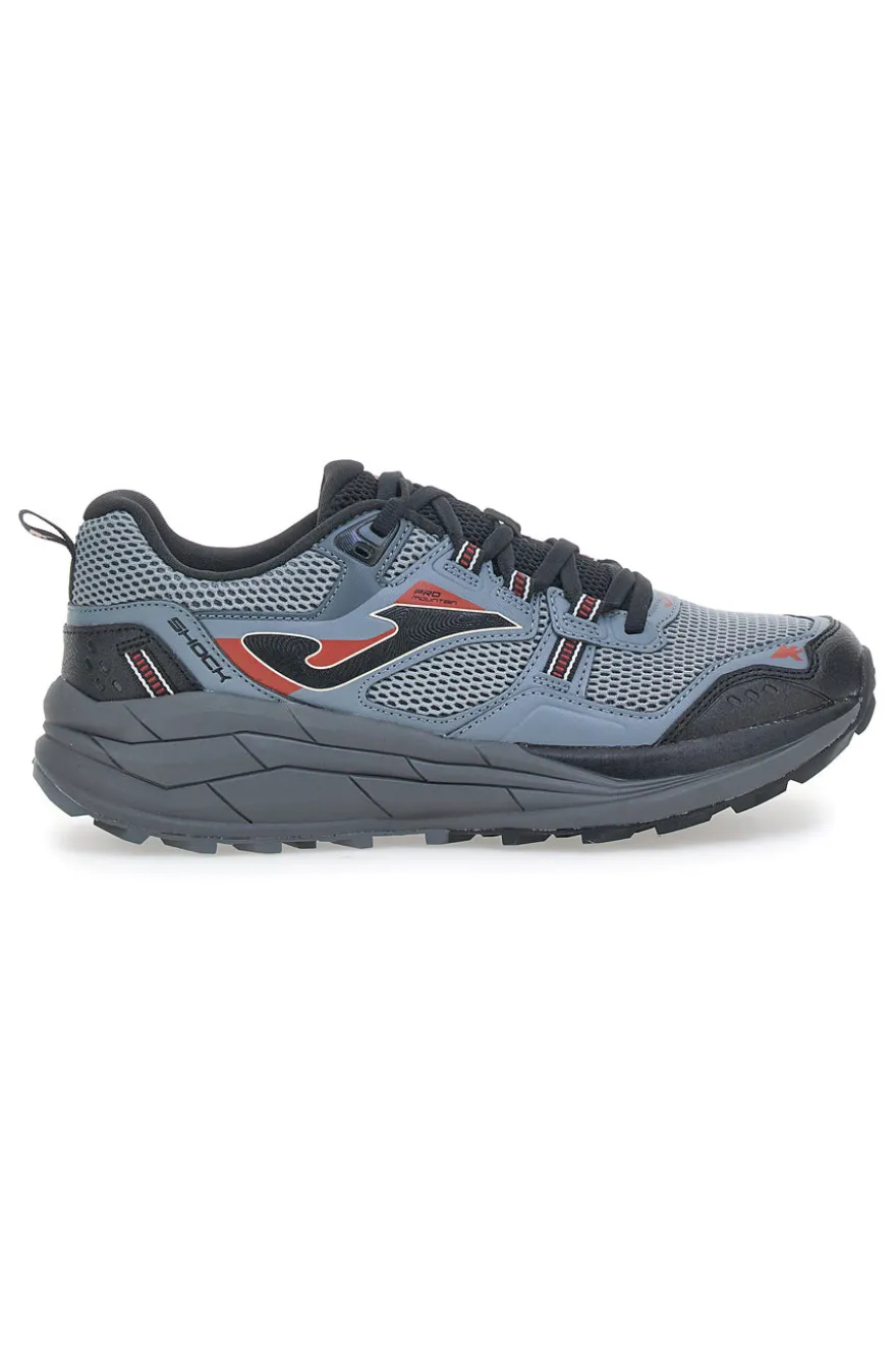 Scarpe da Trail Running JOMA SHOCK MEN 2501 Grigie