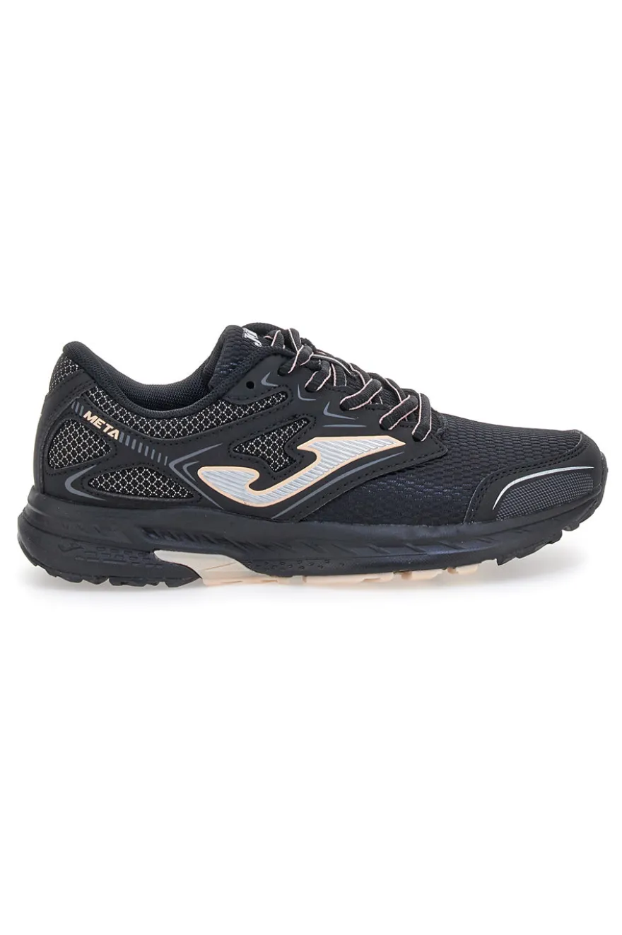 Scarpe da Trail Running nere con dettagli rosa Joma Meta Lady 2401