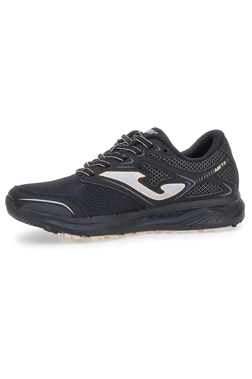 Scarpe da Trail Running nere con dettagli rosa Joma Meta Lady 2401