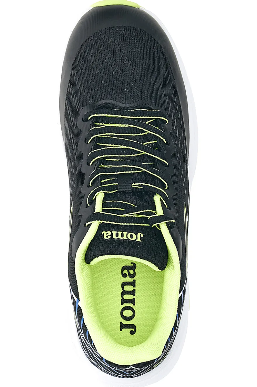 Scarpe da Trail Running Nere e Gialle Joma Super Cross JR 2401