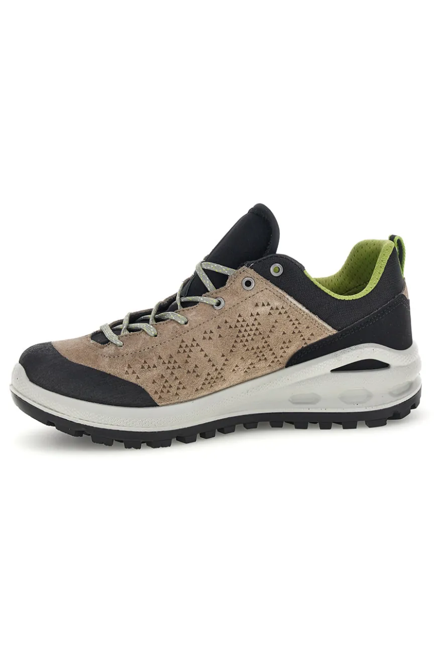 Scarpe da trekking beige e nere con suola antistatica Track down 15103V21