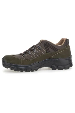 Scarpe da trekking verde militare con suola carrarmato Track down 13358S34