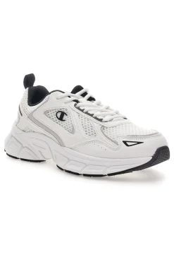 Scarpe da uomo bianche da running in mesh Champion RT25 Mesh