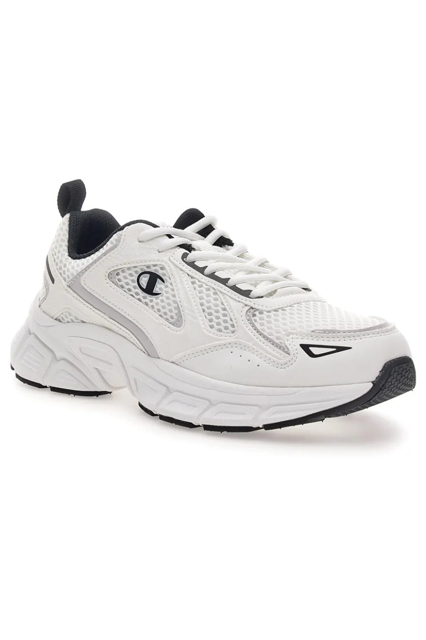 Scarpe da uomo bianche da running in mesh Champion RT25 Mesh
