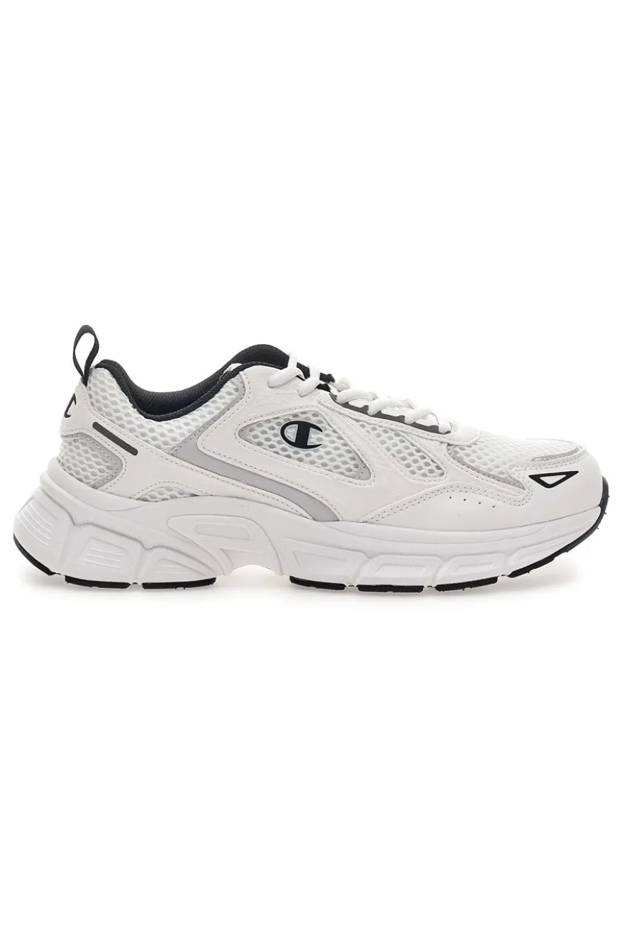 Scarpe da uomo bianche da running in mesh Champion RT25 Mesh