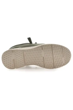 Scarpe da uomo casual verde in tessuto Sevenoaks PK1147O