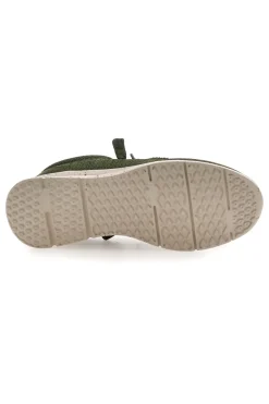 Scarpe da uomo casual verde in tessuto Sevenoaks PK1118I