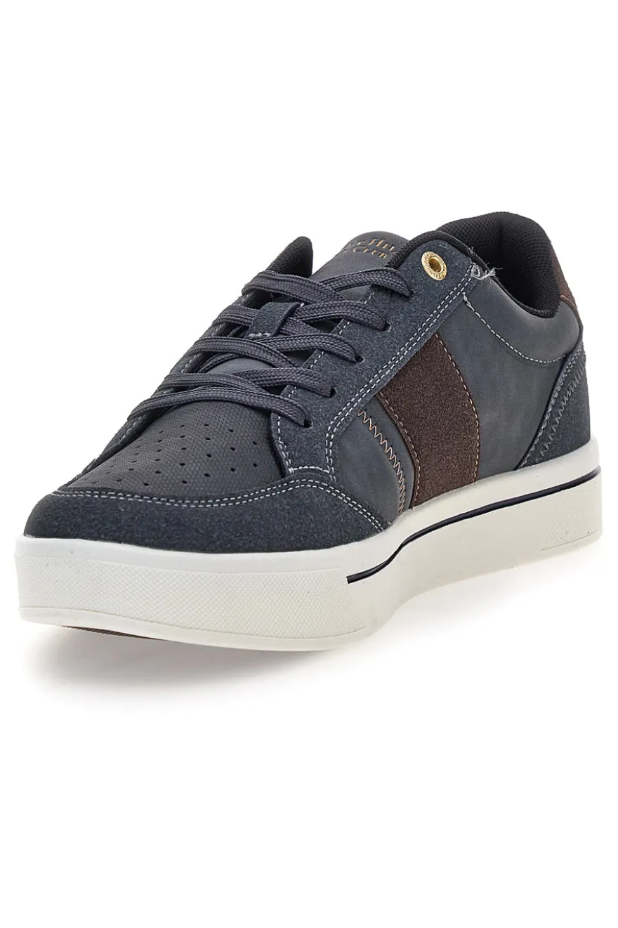 Scarpe da uomo grigio scuro con dettagli a contrasto Beverly hills polo club DANIEL ORTEGA MIX