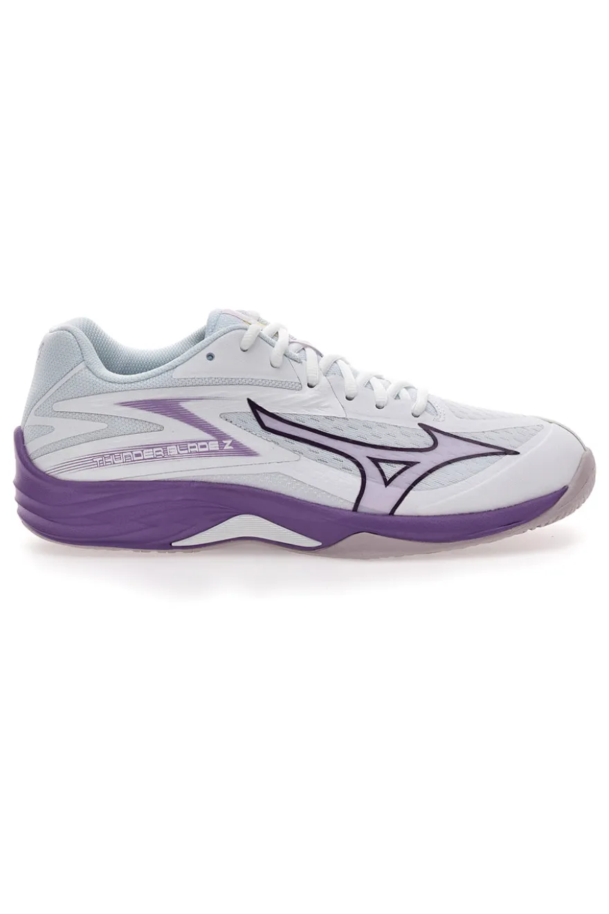 Scarpe da Volley Bianche e Viola Mizuno Thunder Blade Z