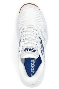 Scarpe da volley bianche con dettagli blu Joma V.Dynamic Men 2502