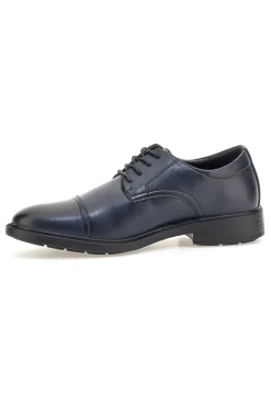 Scarpe eleganti blu stringate Longford 9010