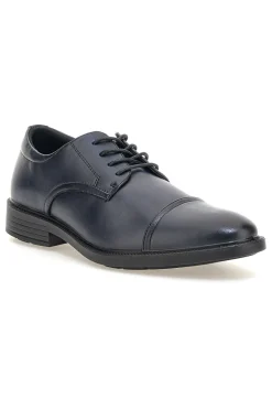 Scarpe eleganti blu stringate Longford 9010