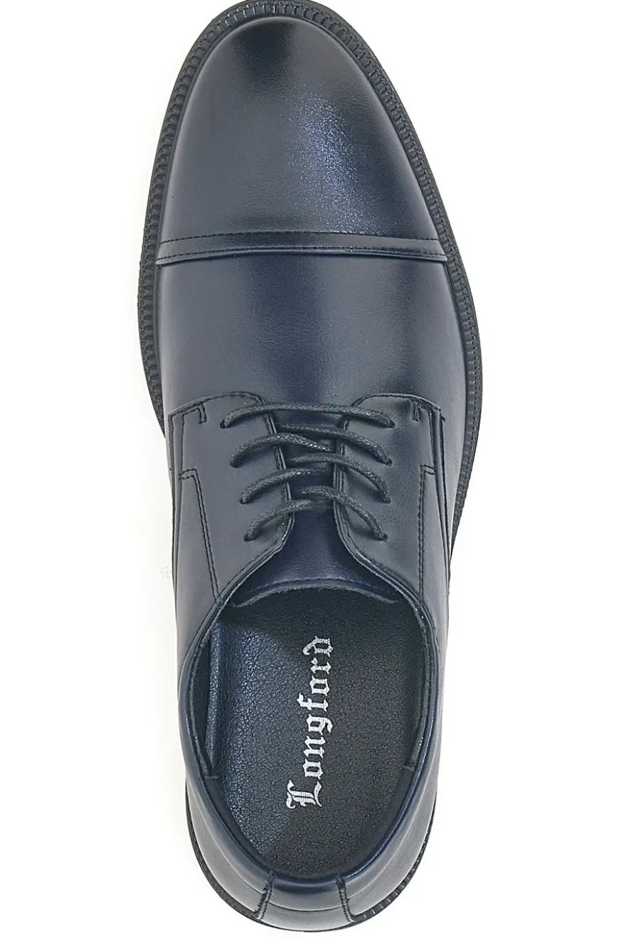 Scarpe eleganti blu stringate Longford 9010