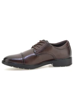 Scarpe eleganti marroni stringate Longford 9011