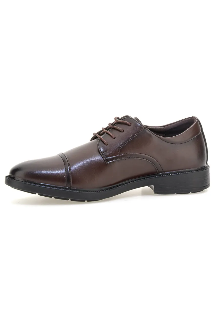 Scarpe eleganti marroni stringate Longford 9011