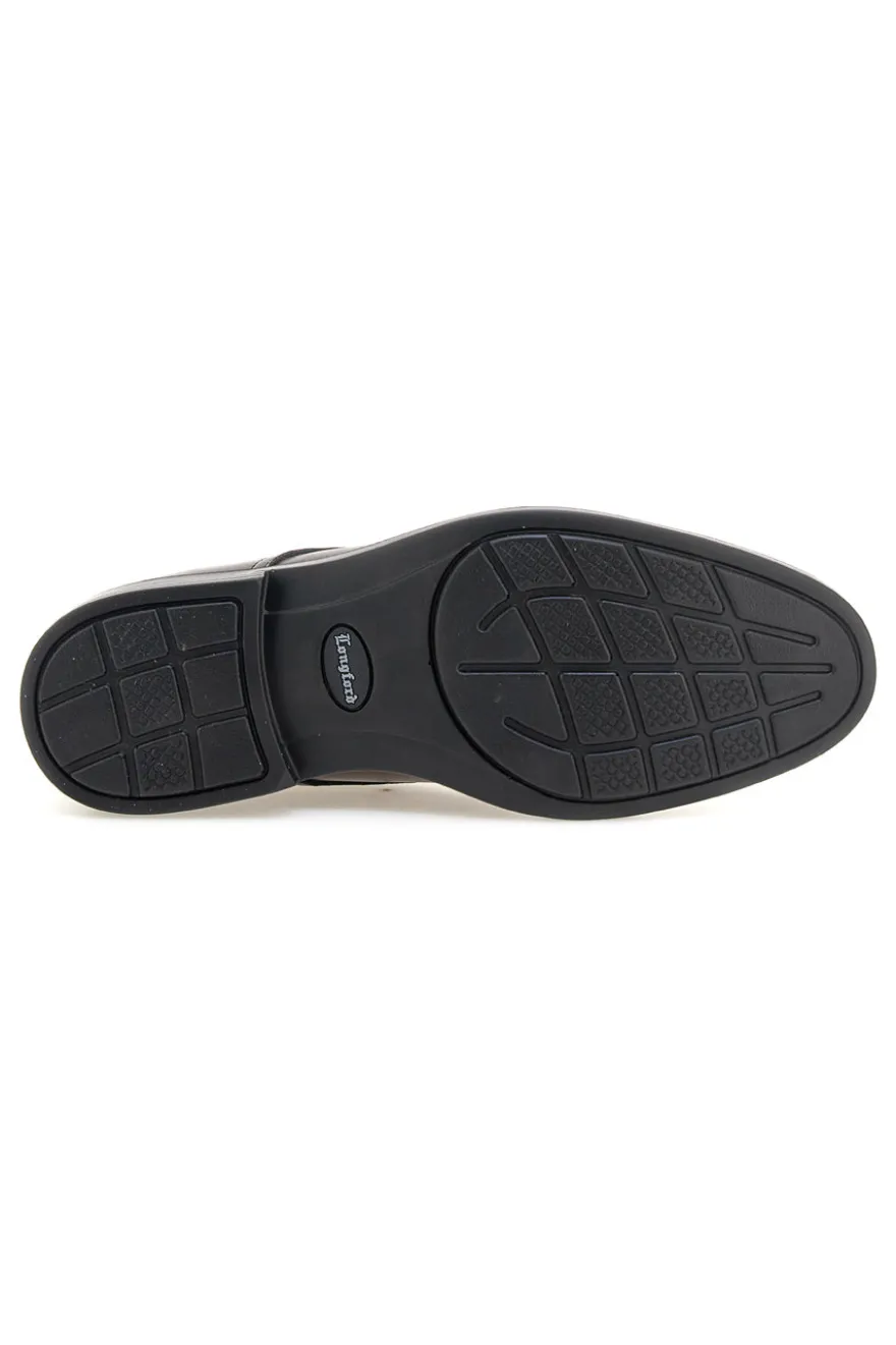 Scarpe eleganti marroni stringate Longford 9011