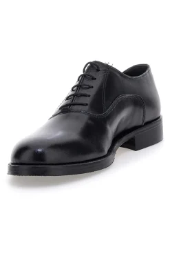 Scarpe eleganti nere con finitura lucida Made in Italy Pittarello 7700