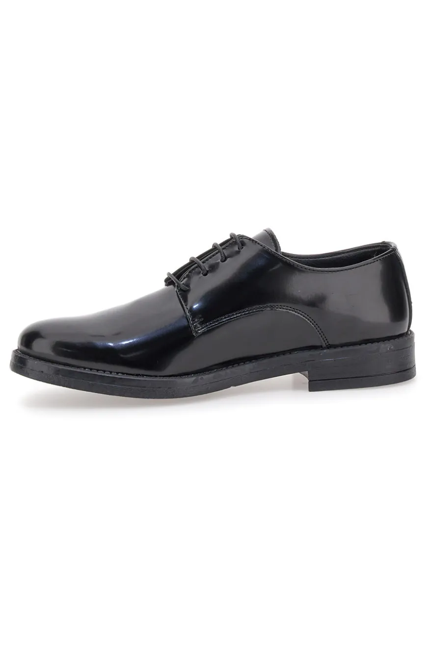 Scarpe eleganti nere in vernice Pittarello Focus 110