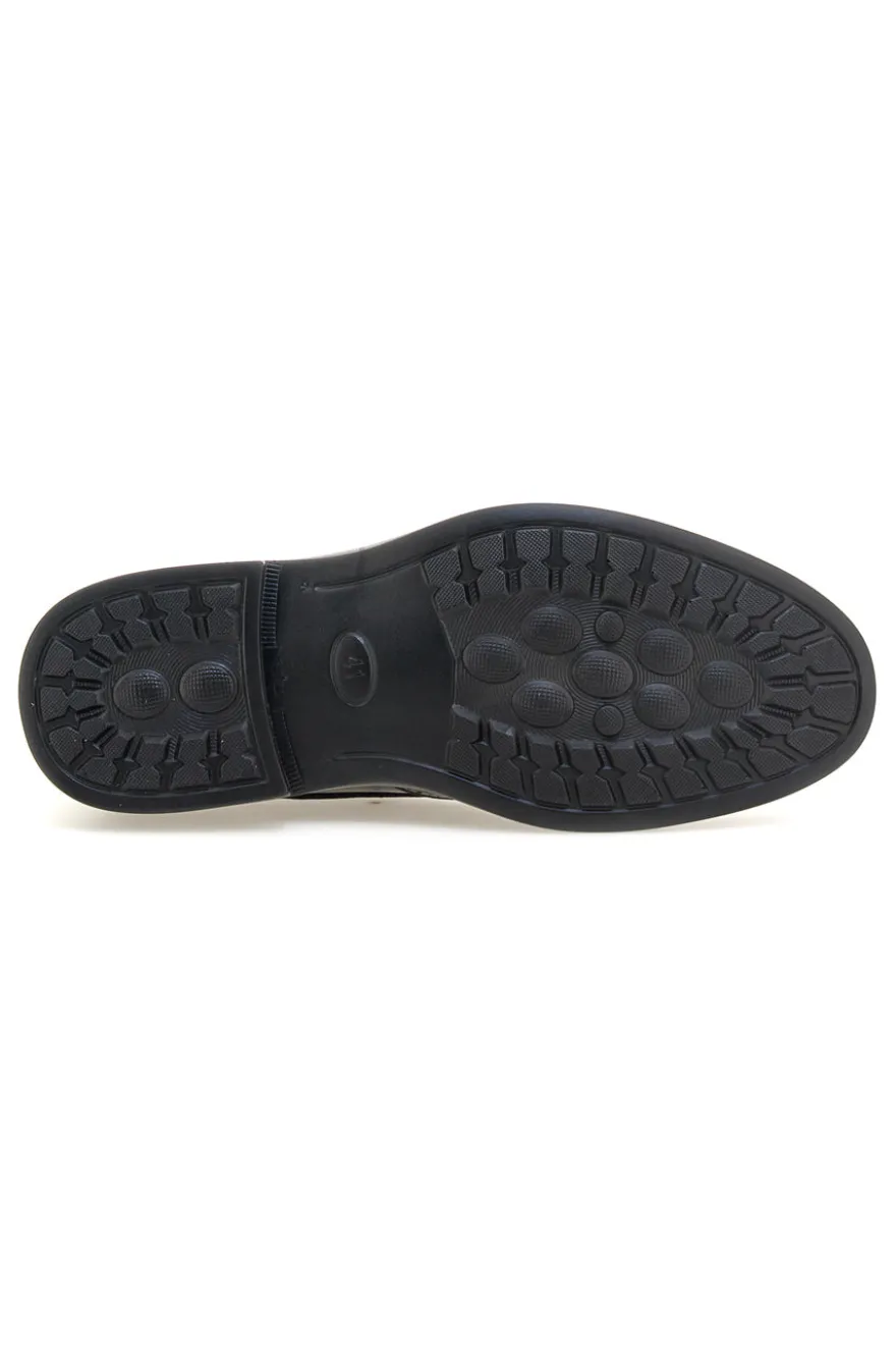 Scarpe eleganti nere stringate con lavorazione brogue Longford 9008