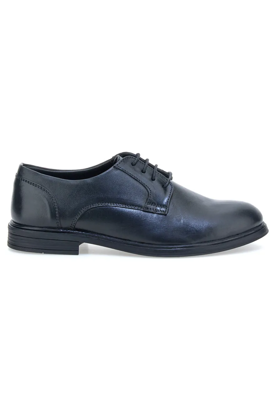 Scarpe eleganti nere stringate in vera pelle Pittarello class 2011