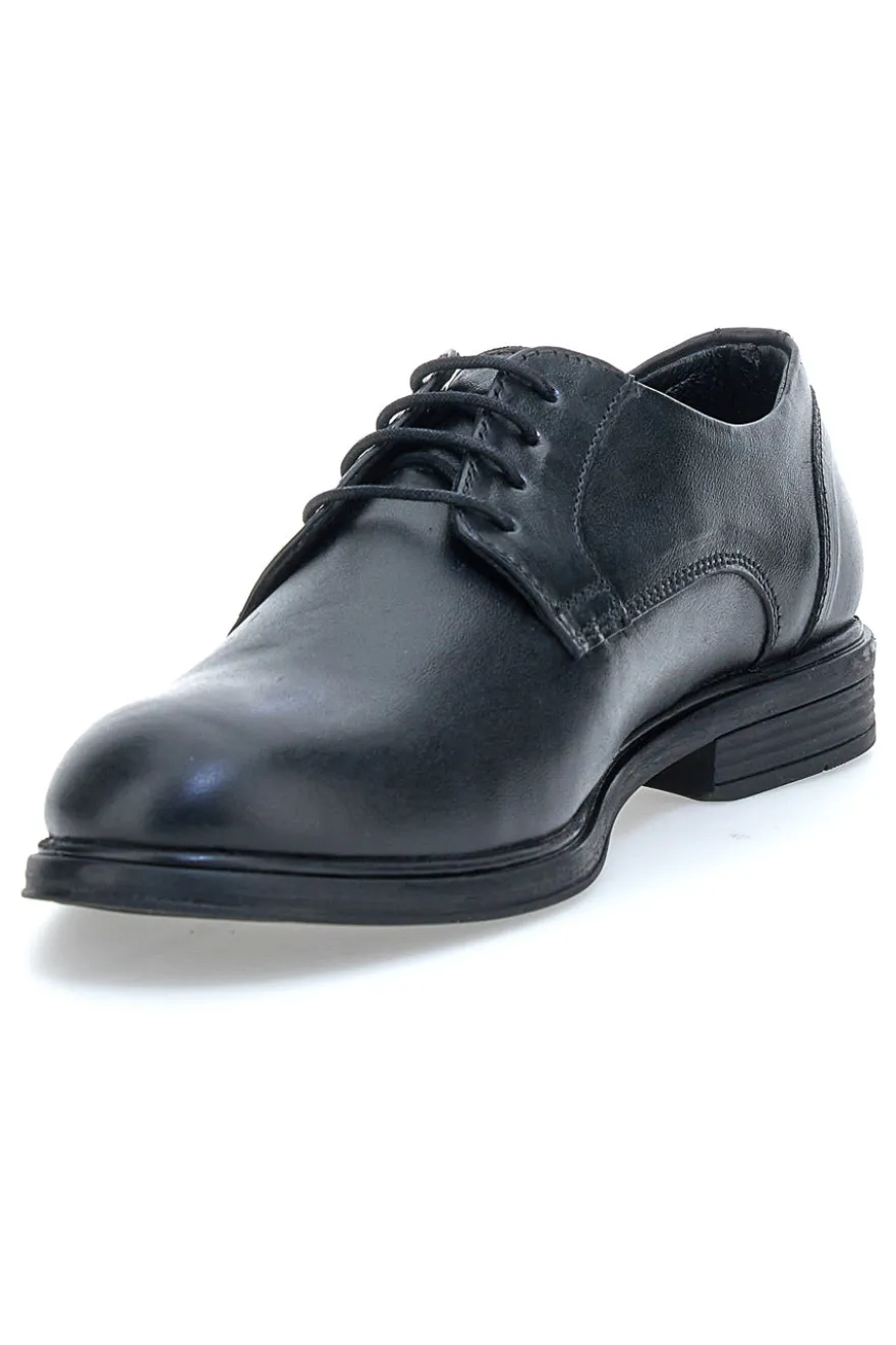 Scarpe eleganti nere stringate in vera pelle Pittarello class 2011