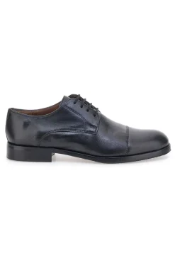 Scarpe eleganti nere stringate in vera pelle Pittarello class 331