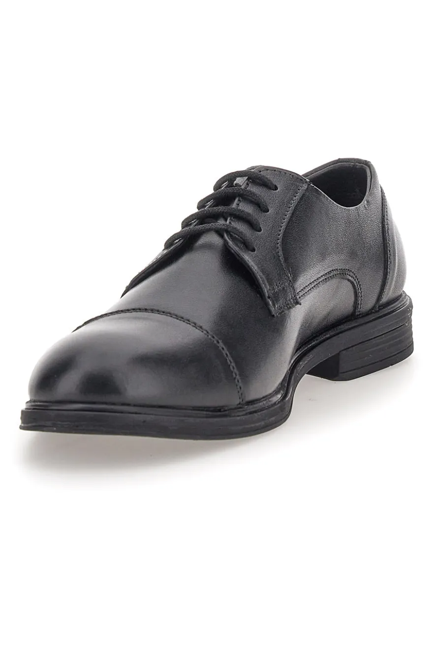 Scarpe eleganti nere stringate in vera pelle Pittarello class 2012