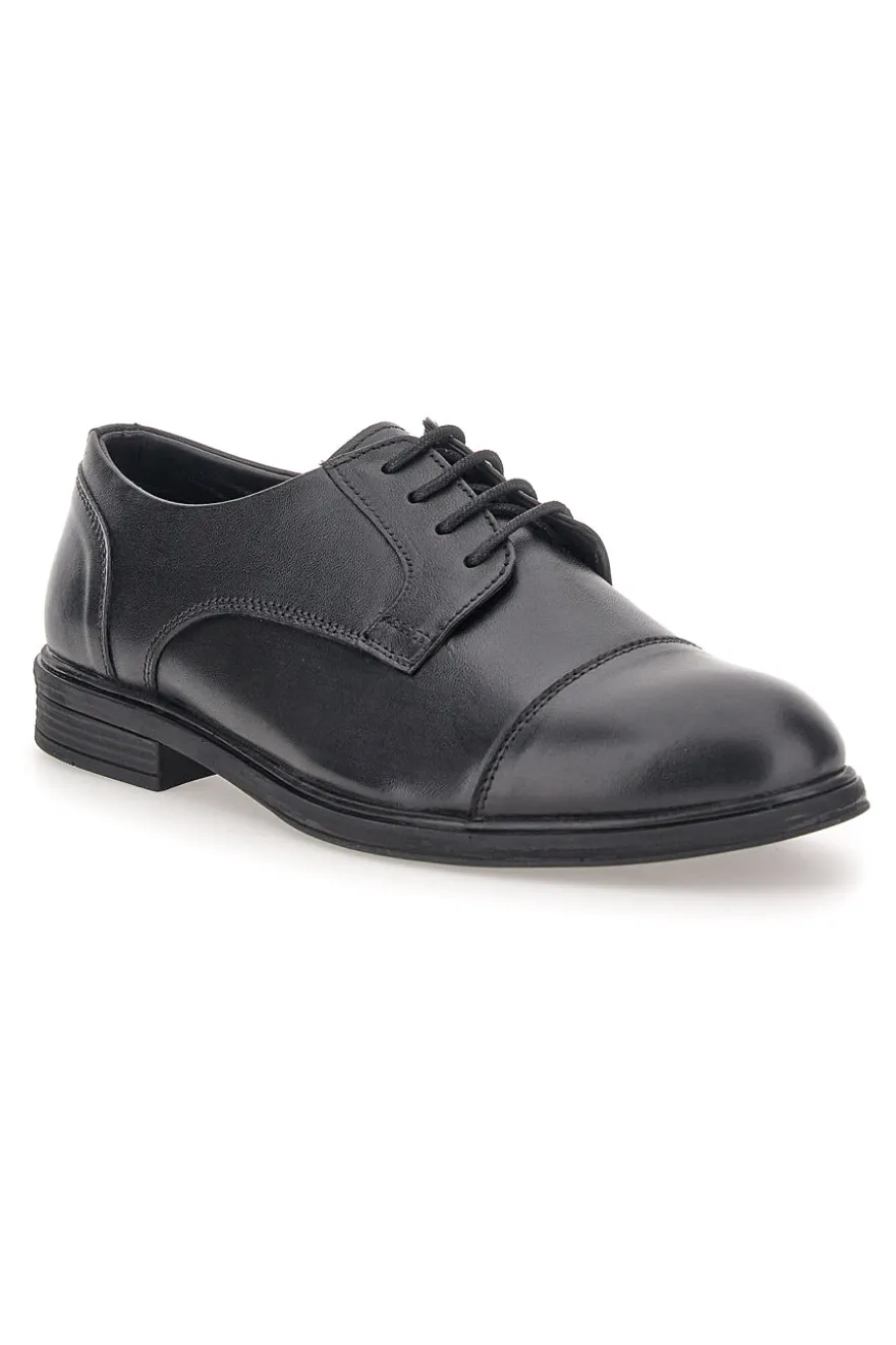 Scarpe eleganti nere stringate in vera pelle Pittarello class 2012