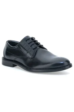 Scarpe eleganti nere stringate in vera pelle Pittarello class 615