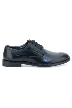 Scarpe eleganti nere stringate in vera pelle Pittarello class 615